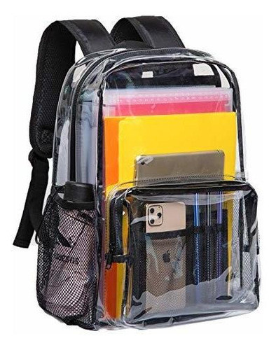 Morral Casual - Vorspack Clear Backpack Heavy Duty Pvc Trans