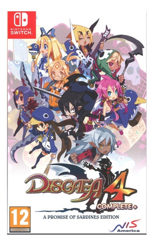 Disgaea 4 Complete+ Promise Sardines Edition Nintendo Switch