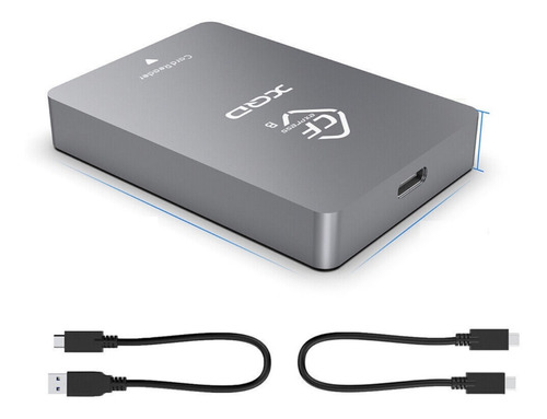 Imagen 1 de 8 de Lector Cfexpress Y Xqd Usb 3.1 Y Usb Tipo C Hasta 10gbps