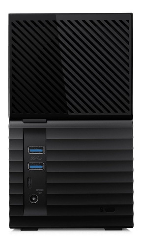 Disco Duro Externo Wd My Book Duo 16tb Wdbfbe0160jbk-nesn Color Negro