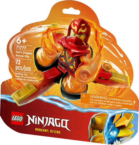 Kit Lego Ninjago 71777 Dragon Power Tornado Spinjitzu 72pz Cantidad De Piezas 72