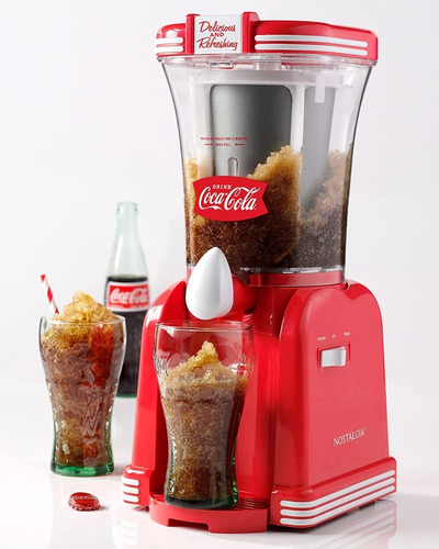 Nostalgia Classic Frozen Drink Maker - Máquina Bebida Gelada Cor Coca- Cola 110v