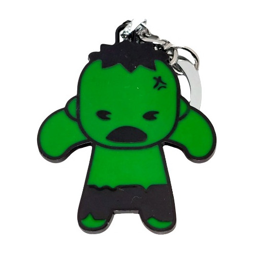 Llavero El Increíble Hulk Metálico Avengers Marvel