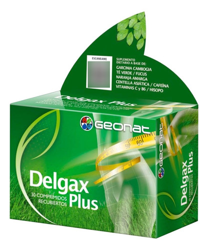 Geonat Delgax Plus Adelgazante Potenciado Comprimidos 