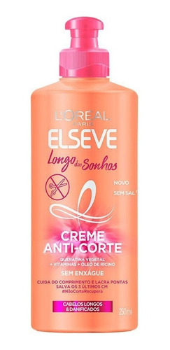 Imagem 1 de 9 de Creme De Pentear Loreal Paris Elseve Longo Dos Sonhos, 250ml