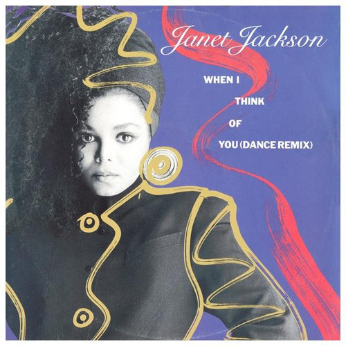 Janet Jackson - When I Think Of You | 12'' Maxi Single Vinil