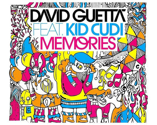David Guetta Feat. Kid Cudi - Memories | Cd Single Usado (Usado)