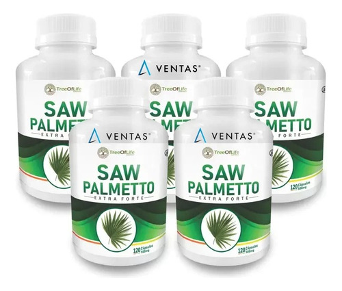 Saw Palmetto 500mg (600 Cápsulas) Tree Of Life