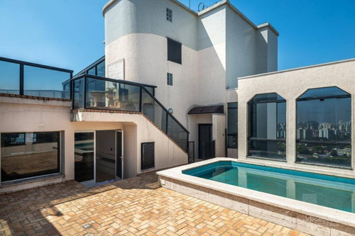 Imagem 8 de 30 de Cobertura Com 4 Dormitórios À Venda, 628 M² Por R$ 5.500.000,00 - Moema - São Paulo/sp - Co1022