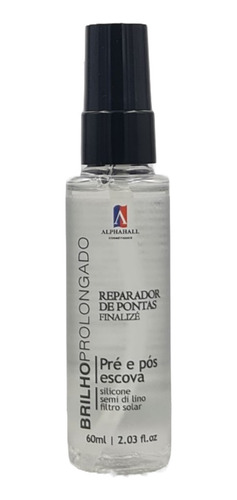 Alphahall Bain De Soie Shampoo E Sérum Brilho Prolongado
