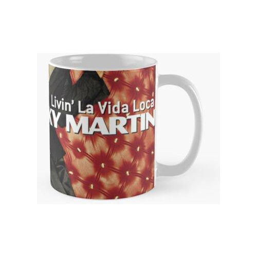 Taza Ricky Martin Viviendo La Vida Loca Calidad Premium