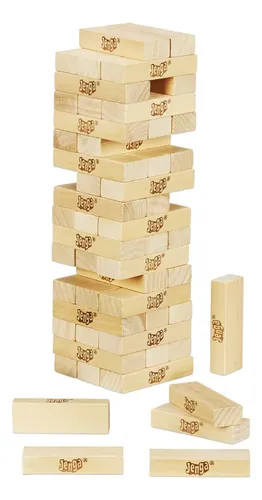 Jogo De Tabuleiro Hasbro Games Jenga Hasbro G1499 | Parcelamento