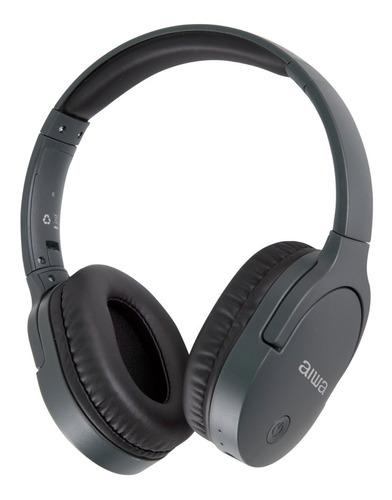 Imagen 1 de 7 de Audífonos Aiwa On-ear Bluetooth Micrófono Aux Aw-k11b - Vc