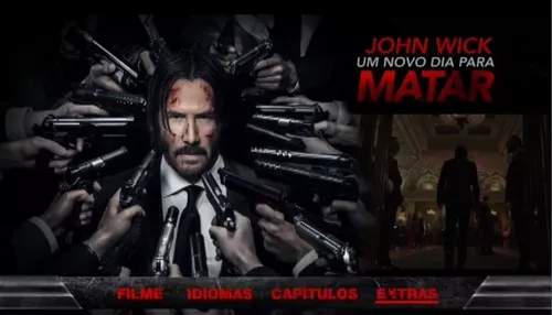 Dvd - John Wick - Keanu Reeves Trilogia Filmes Box