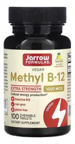 Comprar Vitamina B12, Metilcobalamina, Jarrow, 100 Pastilhas