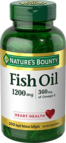 Aceite De Pescado Bounty Mini De La Naturaleza Rgqi0