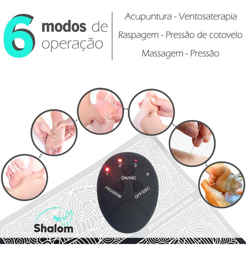 Masajeador De Pies Por Impulsos Recargable