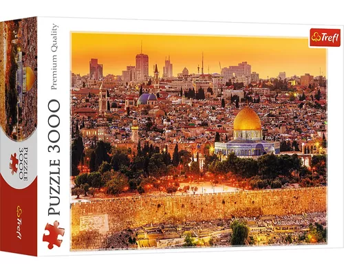 Rompecabezas Trefl 3000 Piezas Vista De Jerusalem