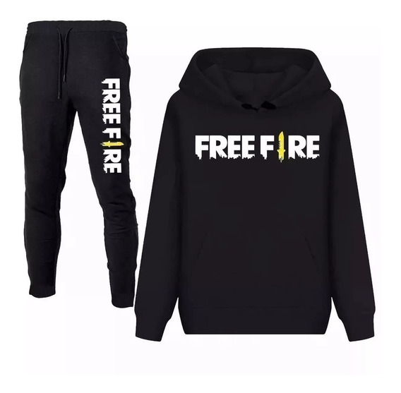 moletom masculino free fire