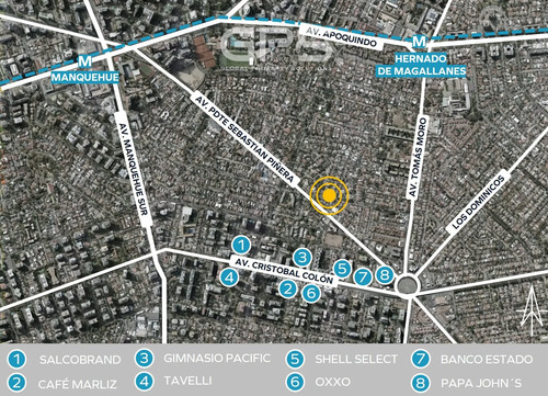 Av. Pdte Sebastián Piñera Echenique / Monroe