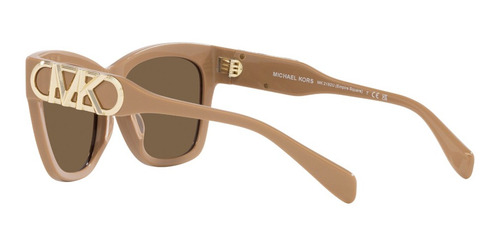 Lentes De Sol Empire Square Camel Solid Michael Kors