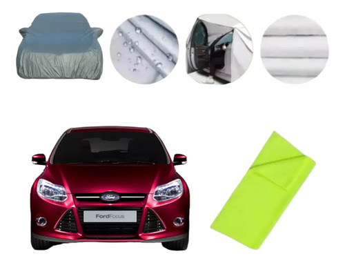 Pijama Tr Forro Carro Ford Focus Sedan Cobertor Premium