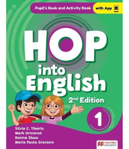 Hop Into English 1 - 2 Ed - Students Book + Workbook