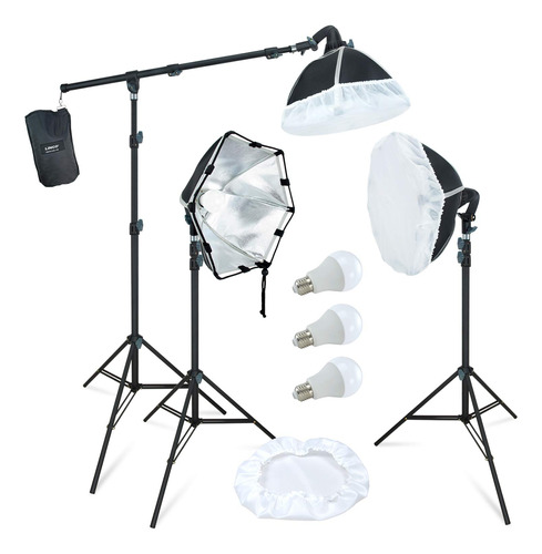 Linco Lincostore - Kit De Iluminación Para Estudio De Foto.