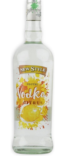 New Style Coctel Vodka Citrus 1000ml Producto Argentina