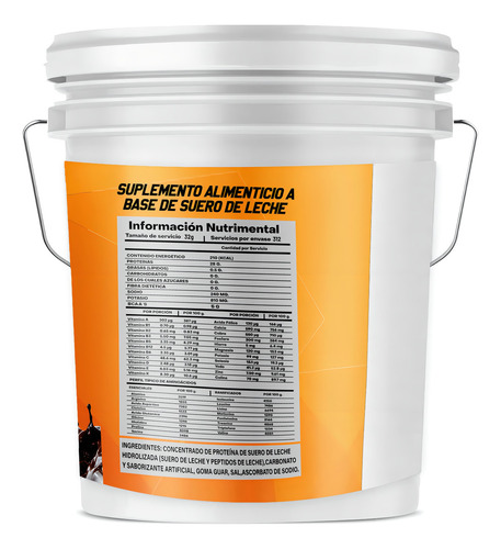 Suplemento Proteína Iso Zero 10 Kg Sabores Orange Chocolate Chocolate