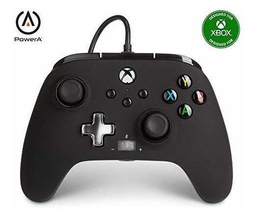 Control Powera Enhanced Color Negro Para Xbox Serie X Y S