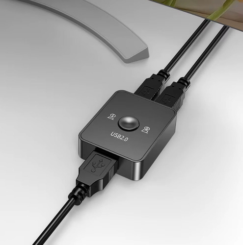 Switch Kvm Usb 3.0 Para Compartir Impresora Periféricos