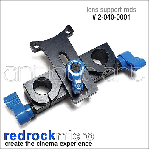 A64 Redrock Micro Support Rods Clamp 15mm Tele Lens Rig Cine