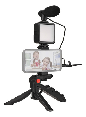 Kit De Vlog Para Smartphone Mini Led Video Light