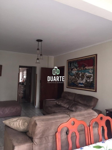 Imagem 1 de 13 de Apartamento Para Venda, 130m2, 2 Quartos, Dependência, 1 Vaga Demarcada, José Menino, Santos - Ap01726 - 34442155
