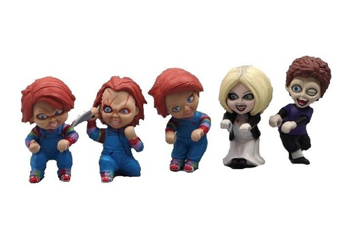 Set De 5 Figuras Chucky