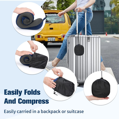 Cirorld Almohada De Viaje Cuello, Cojin De Viaje Cuello