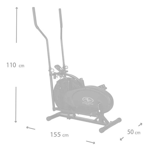Elíptica Manual Con Sensor Athletic Works Yk-b17