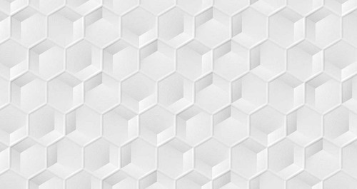 Imagen 4 de 6 de Gres Ceramica Blanca, Shaped Panal Tendenza 30x62 Satinado