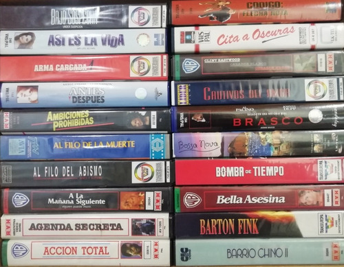 Películas Vhs Amplio Catalogo Todo Original - Consultenos!!!