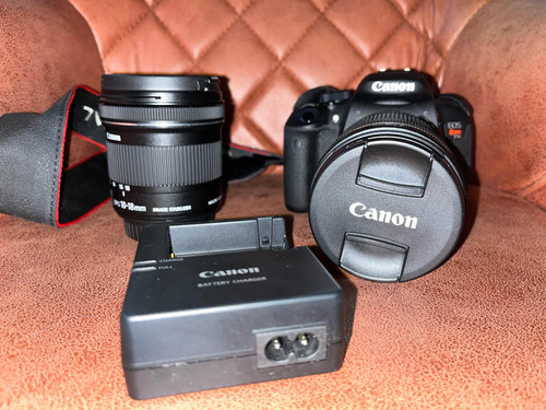 Canon T5i Con Objetivo 18-135mm Y 10-18mm