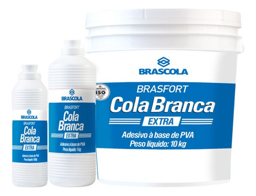 Cola Blanca Multiuso Pva 10lt. Brasfort Color Blanco