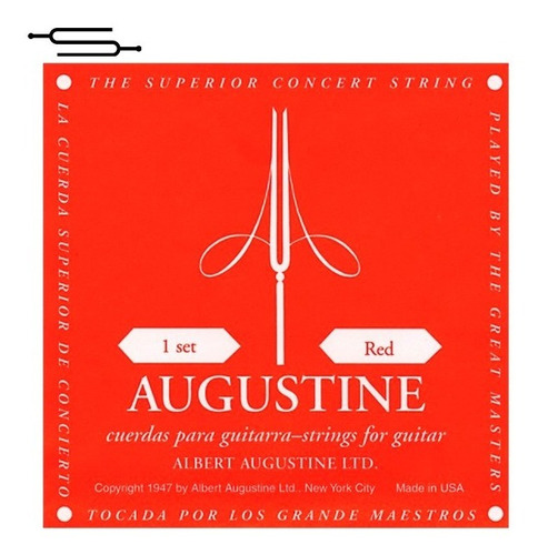 Cuerdas Augustine Para Guitarra Criolla Clasica Mediatension
