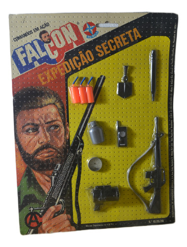 Set Falcon Estrela Temerario Action Man Gi Joe Dynaman