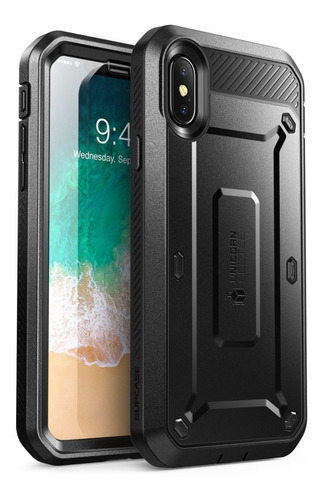 Supcase Case 360° Para iPhone X / Xs 5.8 Con Gancho