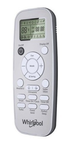 Minisplit Whirlpool 1 Ton Inverter 12000 Btu Frio 410a Msi