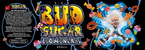 Bud Sugar Bio Mineral Melaza De Caña 500ml Monte Safari Grow