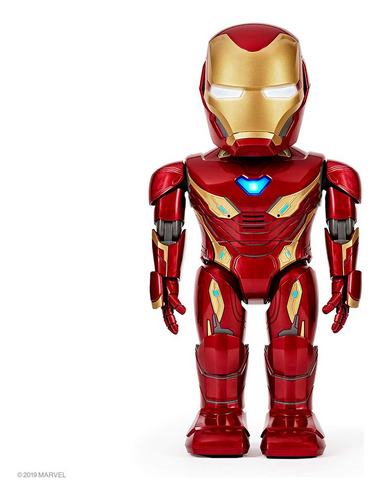 Ubtech Marvel Avengers: Endgame Iron Man Mk50 Robot, Rojo