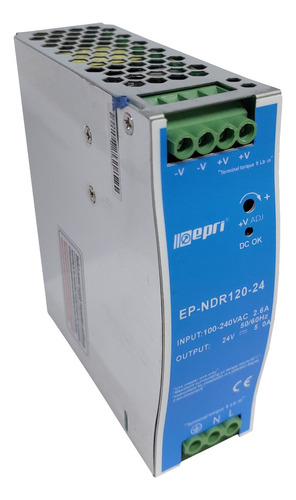 Fuente Switching Rackeable 24v 5amp -  Ndr120