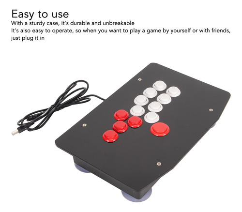 Game Fighting Joystick Arcade Fight Stick Usb 2.0 Con Puerto